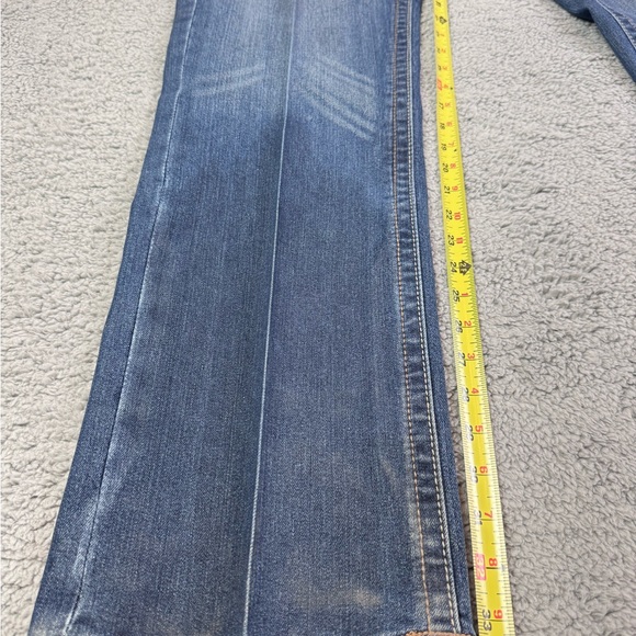 Ariat Rebar Jeans Mens 40x34 Blue M5 Slim Straight Leg Cotton Blend Work Cowboy - Picture 2 of 10